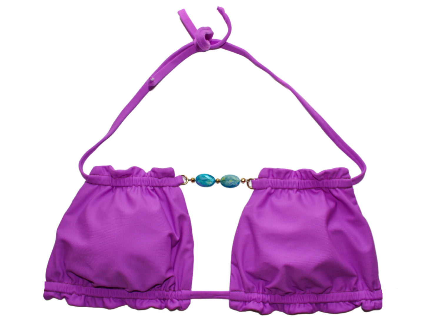 Ari Scrunched Bikini Top - Venus