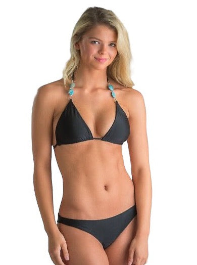 Bermuda Triangle Top - Black