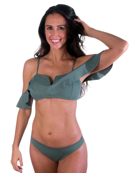 Classic Castaway Top - Army Green