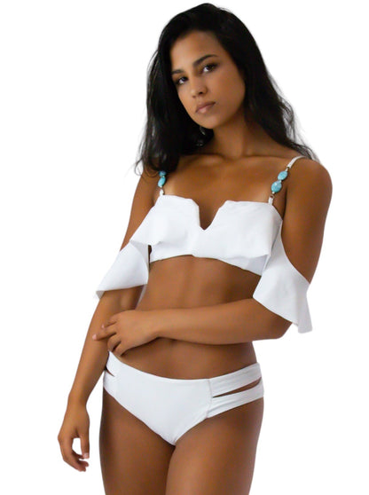 Signature Castaway Top - Arctic White